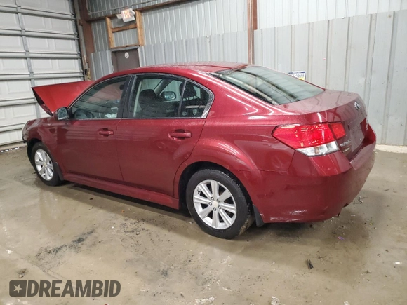 2011 Subaru Legacy Premium with VIN 4S3BMBC65B3262669, listed as a Copart auction lot 81345924 with 105,210 mi miles and Salvage Title. Bid and sale history available at DreamBid. Image 2.