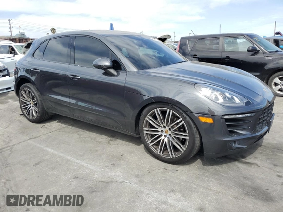 2018 Porsche Macan with VIN WP1AA2A59JLB15055, listed as a Copart auction lot 52951695 with 36,879 mi miles and Salvage Title. Bid and sale history available at carsss.com. Image 4.