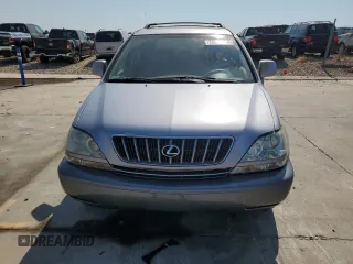 2002 Lexus RX 300 with VIN JTJGF10U720143078, listed as a Copart auction lot 76001414 with 229,752 mi miles and Salvage Title. Bid and sale history available at carsss.com. Image 5.