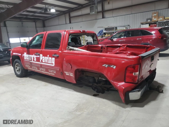 2010 Chevrolet Silverado 1500 LS with VIN 3GCRKREA4AG120565, listed as a Copart auction lot 46037345 with 201,375 mi miles and Salvage Title. Bid and sale history available at carsss.com. Image 2.
