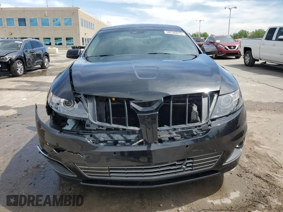 2010 Lincoln MKS EcoBoost with VIN 1LNHL9FT3AG615548, listed as a Copart auction lot 58536075 with 35,422 mi miles and Salvage title. Bid and sale history available at DreamBid. Image 5.