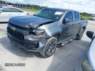 2021 Chevrolet Colorado 2WD Work Truck with VIN 1GCGSBEA0M1114232, listed as a IAAI auction lot 42756438 with 54,308 mi miles and . Bid and sale history available at DreamBid. Image 17.