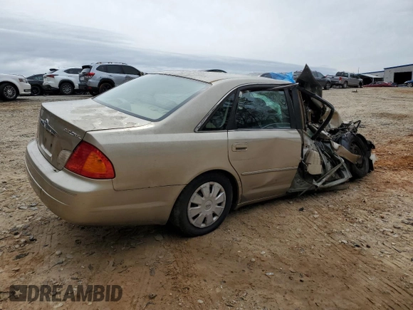 2000 Toyota Avalon XL z VIN 4T1BF28B4YU032815, wystawiony jako Copart lot #55579375 z przebiegiem Nie podano mil oraz Nie do naprawy • Non repairable. Historia ofert i sprzedaży dostępna na DreamBid. Obrazek 3.