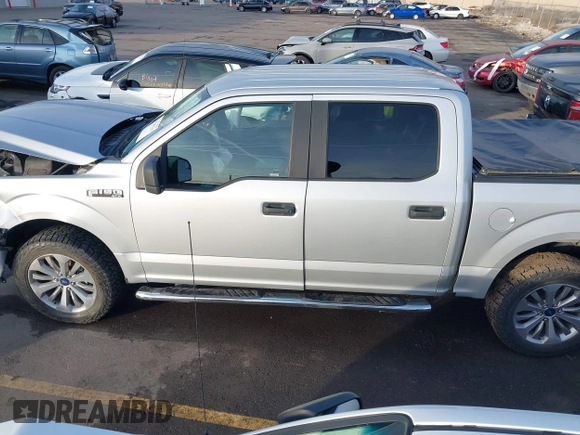 2018 Ford F-150 XL with VIN 1FTEW1EP2JKF28967, listed as a IAAI auction lot 41242743 with 54,171 mi miles. Bid and sale history available at carsss.com. Image 14.