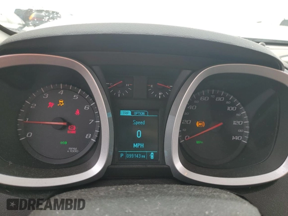 2014 Chevrolet Equinox LT with VIN 2GNALCEK1E6282632, listed as a Copart auction lot 50354685 with 99,143 mi miles and Non Repairable. Bid and sale history available at carsss.com. Image 9.