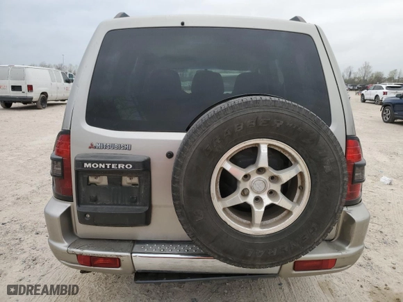 2002 Mitsubishi Montero XLS with VIN JA4MW31R92J054516, listed as a Copart auction lot 48890355 with 119253 miles and Salvage Title. Bid and sale history available at carsss.com. Image 6.