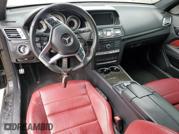 2017 Mercedes-Benz E-Class E 400 with VIN WDDKJ6FB8HF352632, listed as a Copart auction lot 50219433 with 54,936 mi miles. Bid and sale history available at carsss.com. Image 8.