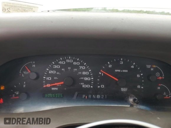 2004 Ford F-250 XL with VIN 1FTNX21L34EA81171, listed as a Copart auction lot 61242825 with 308,532 mi miles and Clean title. Bid and sale history available at DreamBid. Image 9.