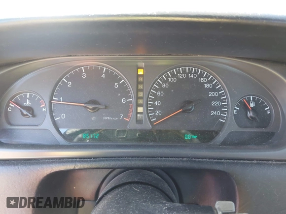 1998 Cadillac Eldorado Touring with VIN 1G6ET1295WU610253, listed as a IAAI auction lot 42066181 with 85,172 mi miles and . Bid and sale history available at DreamBid. Image 7.