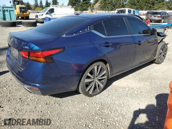 2020 Nissan Altima 2.5 SR with VIN 1N4BL4CV1LC186588, listed as a Copart auction lot 53732145 with 59,382 mi miles and Salvage Title. Bid and sale history available at carsss.com. Image 3.