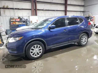 2017 Nissan Rogue S with VIN KNMAT2MV8HP560770, listed as a Copart auction lot 45469185 with 113,651 mi miles and Salvage Title. Bid and sale history available at carsss.com. Image 1.