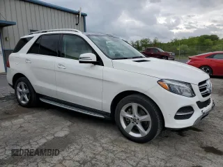 2018 Mercedes-Benz GLE 350 with VIN 4JGDA5HB7JB083414, listed as a Copart auction lot 55317355 with 56,963 mi miles and Salvage Title. Bid and sale history available at DreamBid. Image 4.