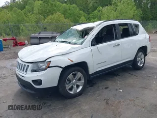 2016 Jeep Compass High Altitude Edition with VIN 1C4NJCEA9GD615042, listed as a IAAI auction lot 41898022 with 95,327 mi miles. Bid and sale history available at carsss.com. Image 17.