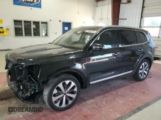 2021 Kia Telluride SX with VIN 5XYP5DHC0MG110424, listed as a Copart auction lot 54605275 with 68,317 mi miles and Salvage title. Bid and sale history available at DreamBid. Image 1.