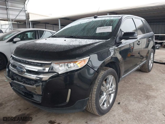 2014 Ford Edge Limited with VIN 2FMDK3KC7EBA05508, listed as a IAAI auction lot 41440811 with 133,079 mi miles. Bid and sale history available at carsss.com. Image 2.