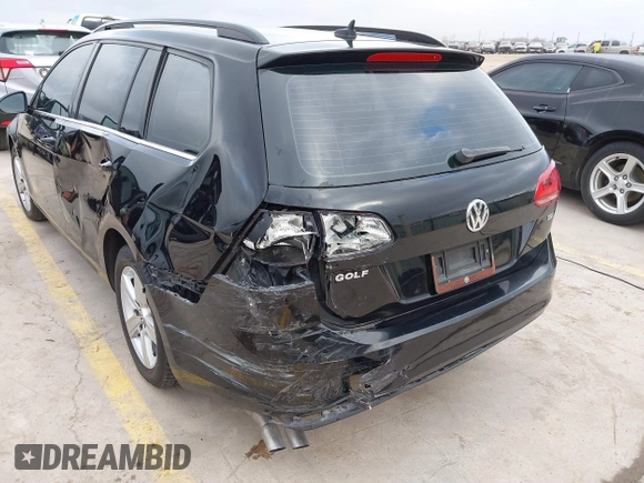 2015 Volkswagen Golf SportWagen TDI SE with VIN 3VWFA7AU8FM507037, listed as a IAAI auction lot 41491550 with 116,751 mi miles. Bid and sale history available at carsss.com. Image 17.