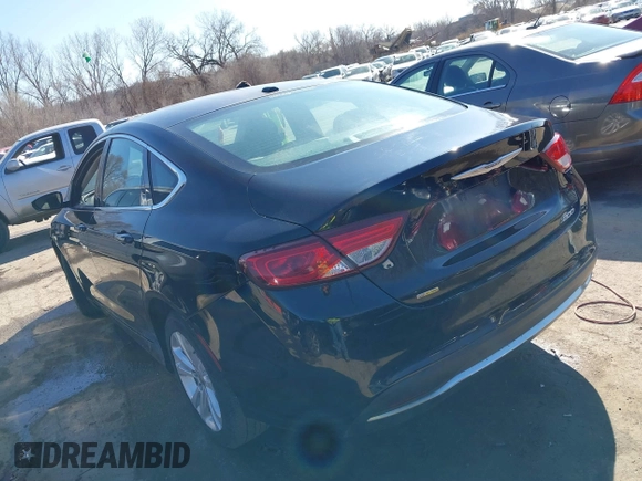 2016 Chrysler 200 Limited with VIN 1C3CCCAB9GN126719, listed as a IAAI auction lot 41828050 with 218,871 mi miles. Bid and sale history available at carsss.com. Image 3.