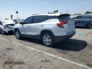 2019 GMC Terrain SLE with VIN 3GKALMEV4KL250147, listed as a Copart auction lot 61103705 with 33,499 mi miles and Salvage title. Bid and sale history available at DreamBid. Image 2.