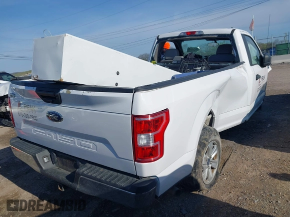 2020 Ford F-150 XL with VIN 1FTMF1C56LKE84620, listed as a IAAI auction lot 41914665 with 52,879 mi miles and . Bid and sale history available at carsss.com. Image 4.