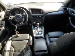 2015 Audi SQ5 Premium Plus with VIN WA1CGAFP6FA100619, listed as a Copart auction lot 68613894 with 100,620 mi miles and Salvage Title. Bid and sale history available at carsss.com. Image 8.