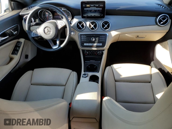 2018 Mercedes-Benz CLA 250 with VIN WDDSJ4GB8JN633067, listed as a Copart auction lot 70597903 with 46,381 mi miles and . Bid and sale history available at DreamBid. Image 8.
