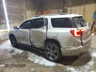 2017 GMC Acadia Denali with VIN 1GKKNXLSXHZ220841, listed as a Copart auction lot 44136445 with 126,068 mi miles and Salvage Title. Bid and sale history available at carsss.com. Image 2.