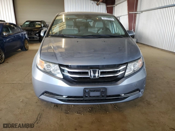 2014 Honda Odyssey EX-L with VIN 5FNRL5H68EB113983, listed as a Copart auction lot 51154825 with 133,515 mi miles and Salvage Title. Bid and sale history available at carsss.com. Image 5.