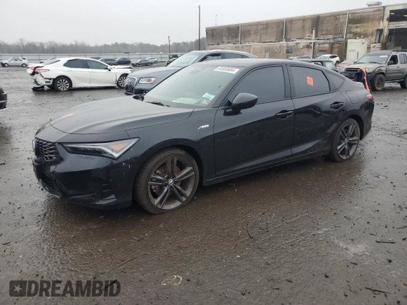 2024 Acura Integra w/A-Spec Package with VIN 19UDE4H32RA009848, listed as a Copart auction lot 84950684 with Not provided miles and Salvage title. Bid and sale history available at DreamBid. Image 1.