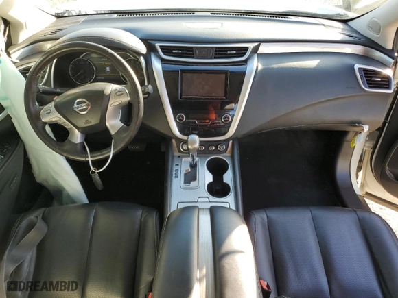 2017 Nissan Murano Platinum with VIN 5N1AZ2MG8HN104212, listed as a Copart auction lot 86015964 with 125,591 mi miles and Salvage Title. Bid and sale history available at carsss.com. Image 8.