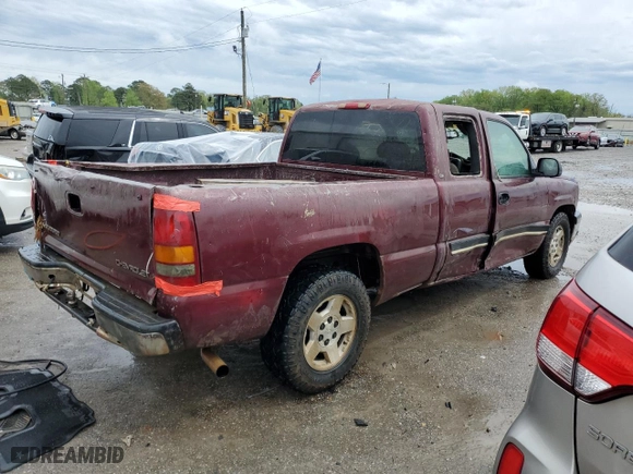 2003 Chevrolet Silverado 1500 LS with VIN 2GCEC19V031397364, listed as a Copart auction lot 50802465 with 0 mi miles and Salvage Title. Bid and sale history available at carsss.com. Image 3.