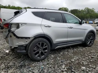 2017 Hyundai Santa Fe Ultimate with VIN 5XYZWDLAXHG435759, listed as a Copart auction lot 55336535 with 82,452 mi miles and Salvage title. Bid and sale history available at DreamBid. Image 3.