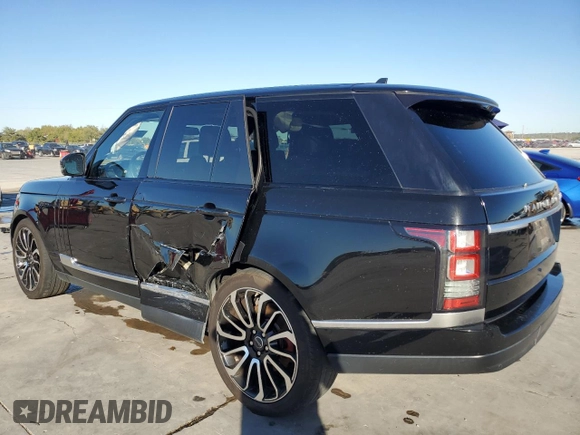 2016 Land Rover Range Rover with VIN SALGR2PF0GA316389, listed as a Copart auction lot 80633504 with 97,147 mi miles and Salvage Title. Bid and sale history available at carsss.com. Image 2.