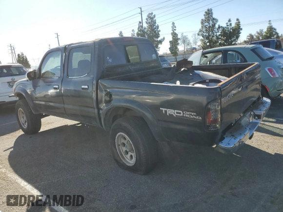 2001 Toyota Tacoma PreRunner with VIN 5TEGN92N81Z779226, listed as a Copart auction lot 54619205 with Not Provided miles and Salvage Title. Bid and sale history available at DreamBid. Image 2.