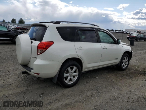 2008 Toyota RAV4 Ltd with VIN JTMBK31V385063171, listed as a Copart auction lot 53847405 with 141,938 mi miles and Salvage Title. Bid and sale history available at carsss.com. Image 3.