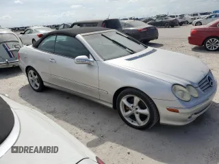 2005 Mercedes-Benz CLK-Class 3.2L with VIN WDBTK65J55F129432, listed as a Copart auction lot 74491374 with 0 mi miles and Non Repairable. Bid and sale history available at carsss.com. Image 4.