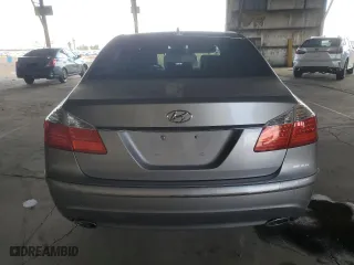 2009 Hyundai Genesis with VIN KMHGC46F19U038086, listed as a Copart auction lot 50217425 with 146,395 mi miles and Salvage Title. Bid and sale history available at carsss.com. Image 6.