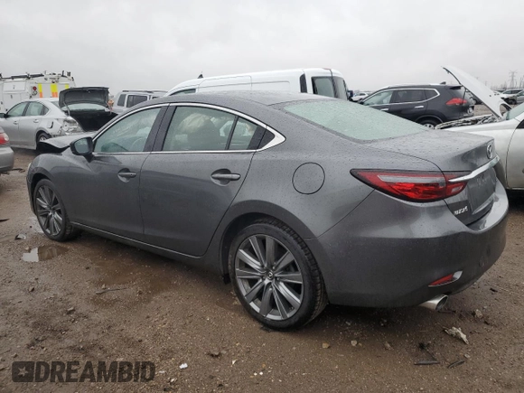 2020 Mazda 6 Touring with VIN JM1GL1VM3L1519033, listed as a Copart auction lot 51158775 with 55,366 mi miles and Salvage Title. Bid and sale history available at carsss.com. Image 2.