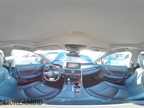 2020 Lexus RX 350L with VIN JTJHZKFA3L2024643, listed as a Copart auction lot 89398575 with 41,151 mi miles and Salvage title. Bid and sale history available at DreamBid. Image 16.