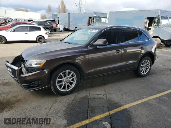 2011 Audi Q5 Premium with VIN WA1CFAFP4BA095028, listed as a Copart auction lot 46367215 with 156,682 mi miles and Salvage title. Bid and sale history available at DreamBid. Image 1.