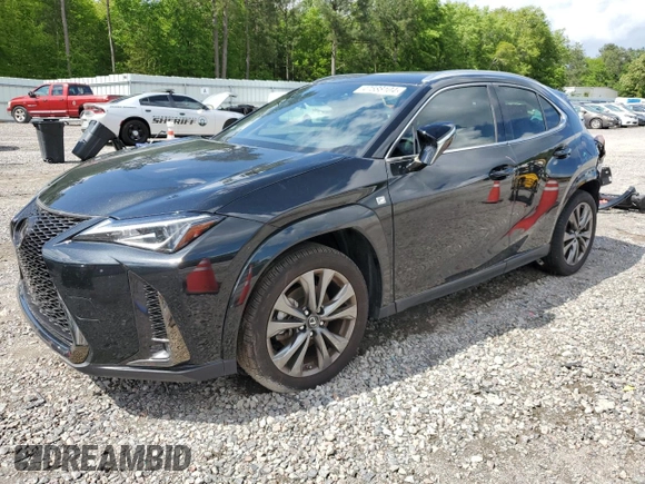 2022 Lexus UX with VIN JTHE3JBH2N2046669, listed as a Copart auction lot 72200434 with 19,880 mi miles and Non Repairable. Bid and sale history available at carsss.com. Image 1.