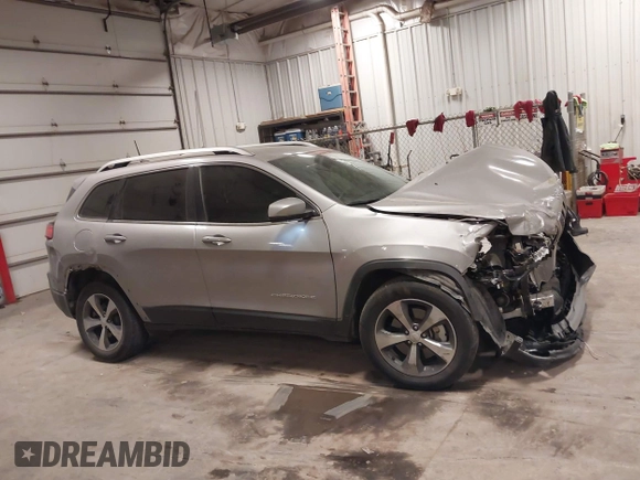 2019 Jeep Cherokee Limited with VIN 1C4PJMDX4KD217959, listed as a IAAI auction lot 41521547 with 30,153 mi miles and . Bid and sale history available at DreamBid. Image 14.