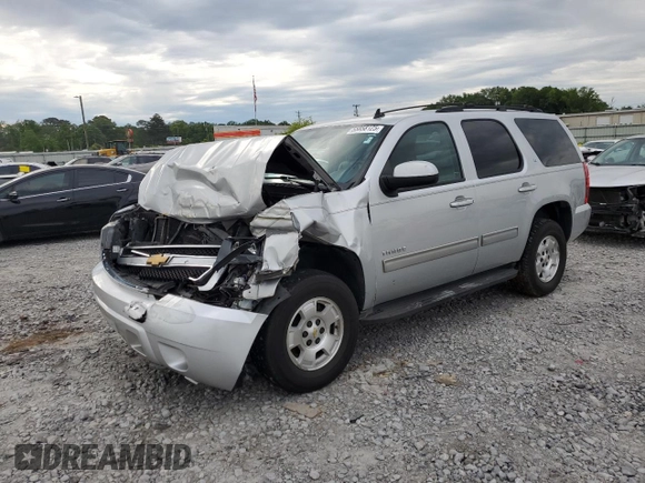 2014 Chevrolet Tahoe LT with VIN 1GNSCBE0XER117275, listed as a Copart auction lot 55858125 with 163,061 mi miles and Salvage title. Bid and sale history available at DreamBid. Image 1.