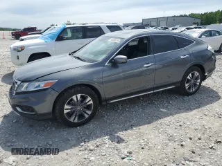 2013 Honda Crosstour EX-L z VIN 5J6TF2H59DL003193, wystawiony jako Copart lot #58200975 z przebiegiem 74 788 mil mil oraz Czysty tytuł • Clean title. Historia ofert i sprzedaży dostępna na DreamBid. Obrazek 1.
