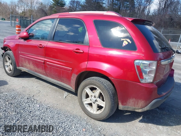 2006 Chevrolet Equinox LT with VIN 2CNDL73F466155440, listed as a IAAI auction lot 41489655 with 188,176 mi miles. Bid and sale history available at carsss.com. Image 3.