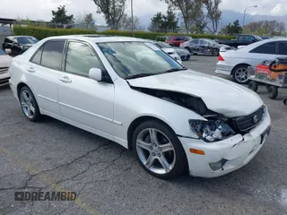 2004 Lexus IS with VIN JTHBD192X40084520, listed as a IAAI auction lot 41959378 with 215,105 mi miles and . Bid and sale history available at carsss.com. Image 1.