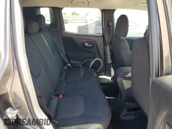 2017 Jeep Renegade Sport with VIN ZACCJAAB1HPF90179, listed as a Copart auction lot 60743035 with 98,776 mi miles and Salvage title. Bid and sale history available at DreamBid. Image 10.