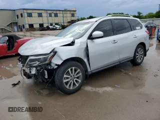 2014 Nissan Pathfinder S with VIN 5N1AR2MN7EC704256, listed as a Copart auction lot 53566225 with 112,652 mi miles and Salvage Title. Bid and sale history available at carsss.com. Image 1.