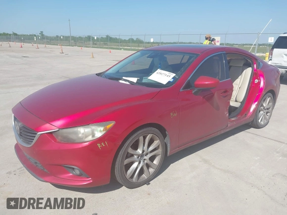 2014 Mazda 6 i Grand Touring with VIN JM1GJ1W65E1141953, listed as a IAAI auction lot 42027145 with 187,514 mi miles and . Bid and sale history available at DreamBid. Image 17.