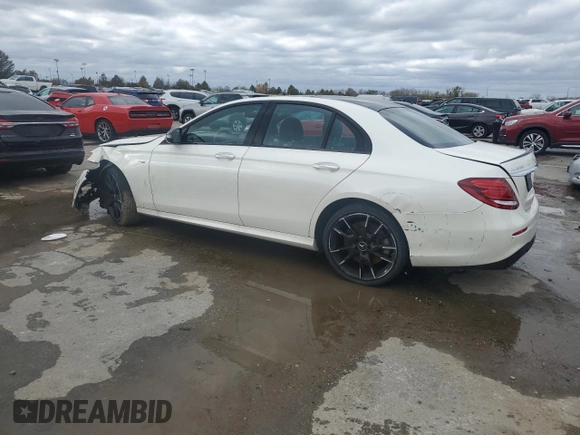 2017 Mercedes-Benz E-Class AMG E 43 with VIN WDDZF6EB6HA176940, listed as a Copart auction lot 78618414 with 45,558 mi miles and Salvage Title. Bid and sale history available at carsss.com. Image 2.