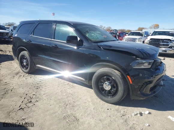 2023 Dodge Durango Pursuit with VIN 1C4SDJFT3PC675743, listed as a Copart auction lot 79896644 with 9,409 mi miles and Salvage Title. Bid and sale history available at carsss.com. Image 4.